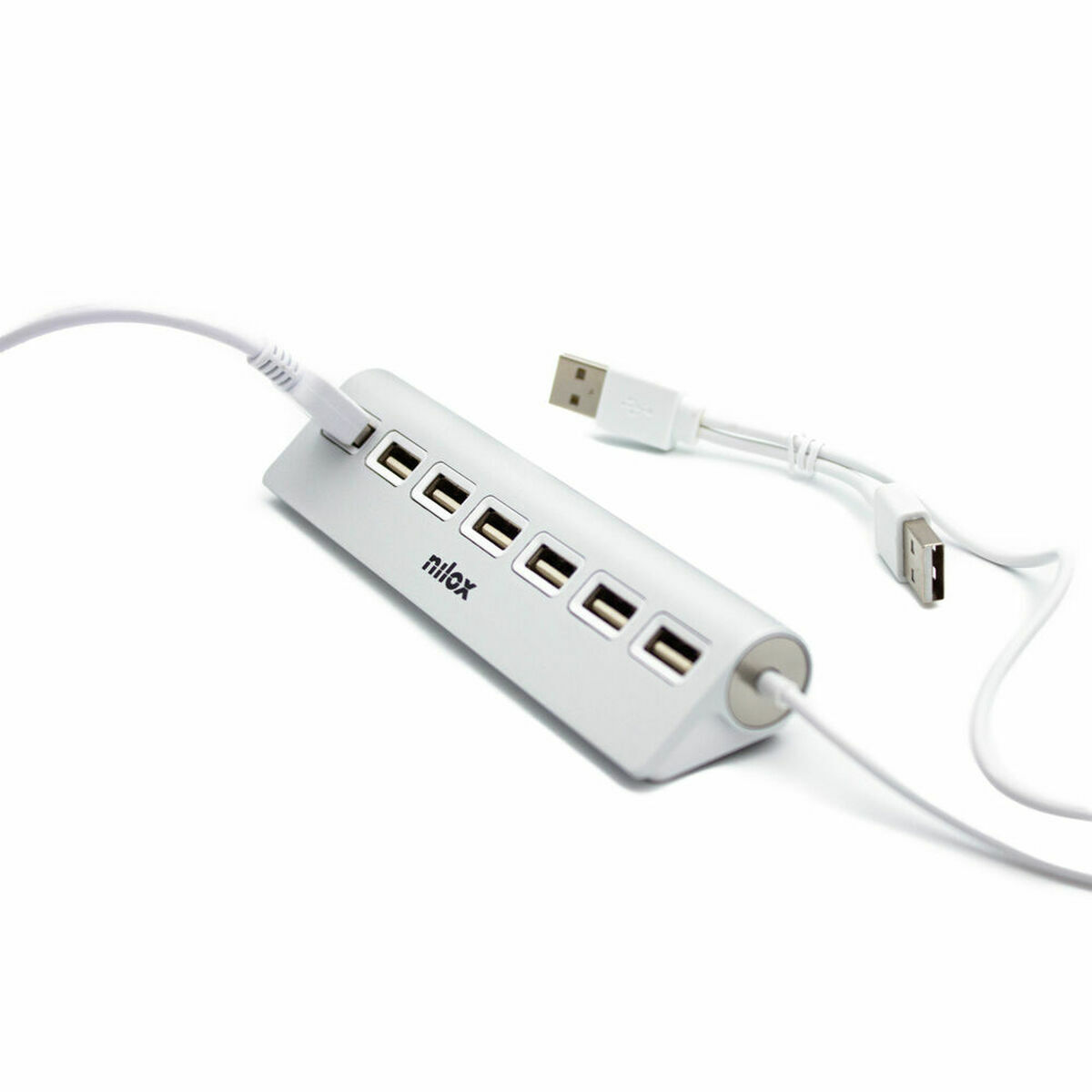 USB-jaotur Nilox NXHU7ALU2 Must Hall
